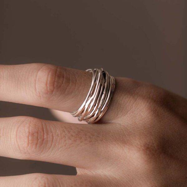 Anillo Hilo de la Vida Bold I - Imagen 4